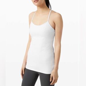 Lululemon Power Y Tank *Everlux
White Size 8